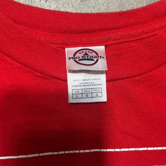 Vintage Y2K "Back In The Day" Nintendo Tee Mens Large Red White Funny Joke Shirt - Picture 5 of 6